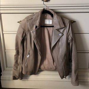 Zara Leather Moto jacket